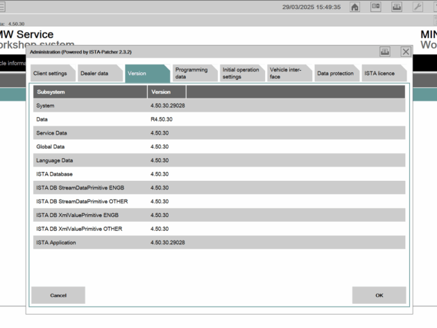 BMW ISTA-D Software