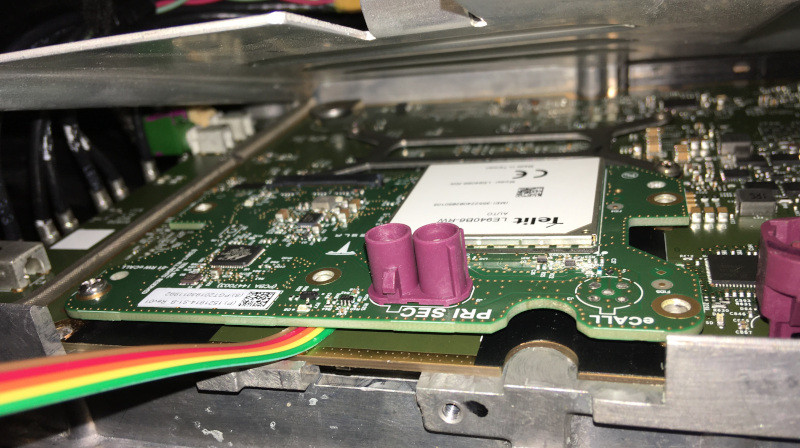 Tesla New Modem Installed