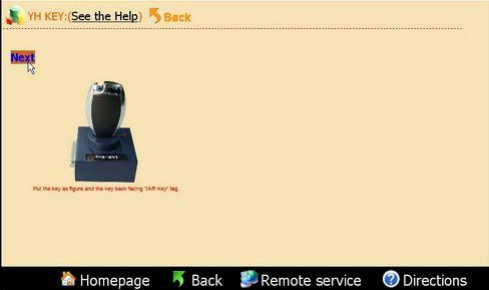 Digimaster 3 program Mercedes-Benz W220 key Step 4